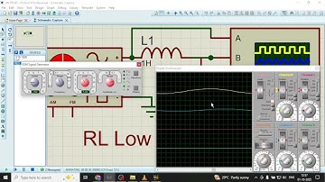 RL Low Pass Filter in proteus#shortsvideo #shortvideo #shortsviral #shortvideos #shorts #short 