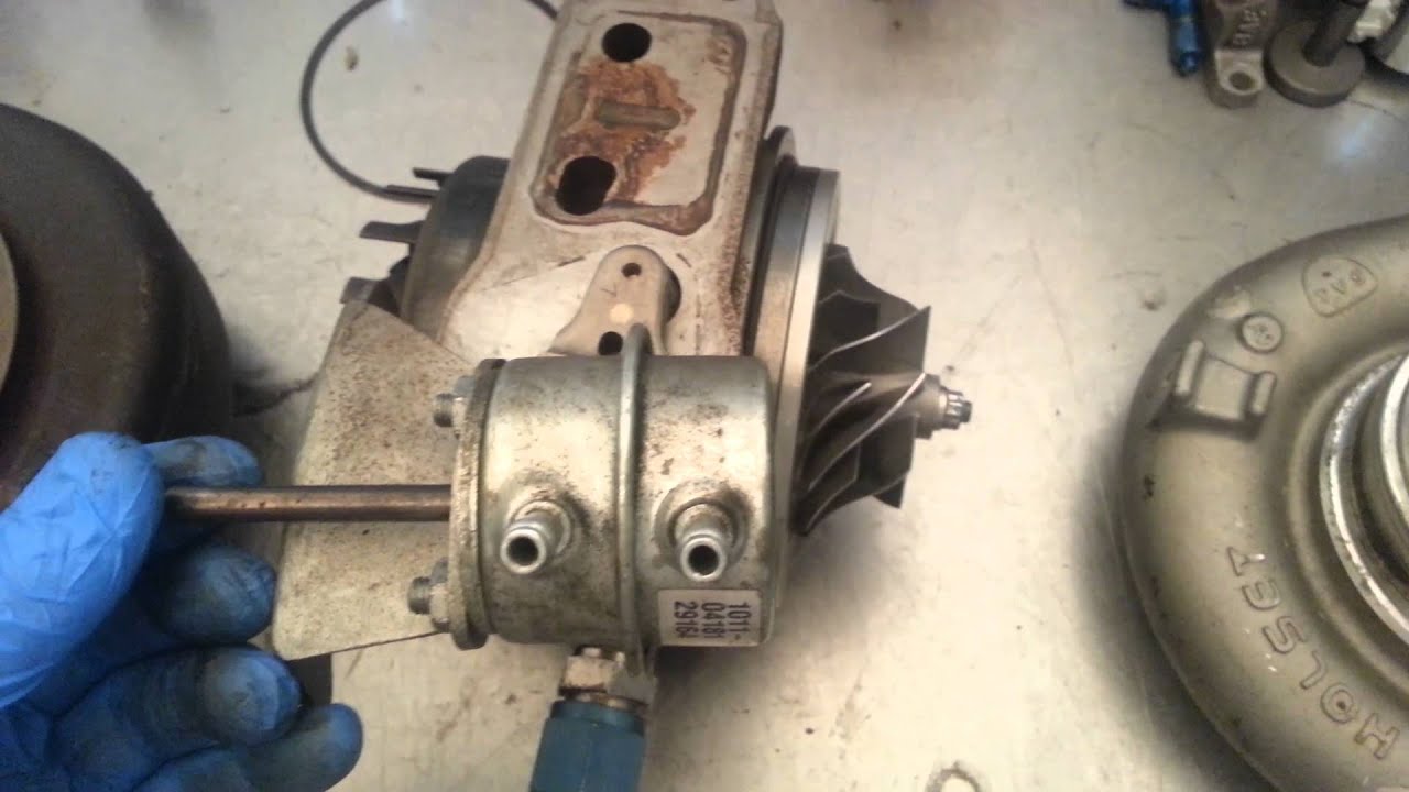 VGT control idea for a Holset HE351VE turbocharger YouTube