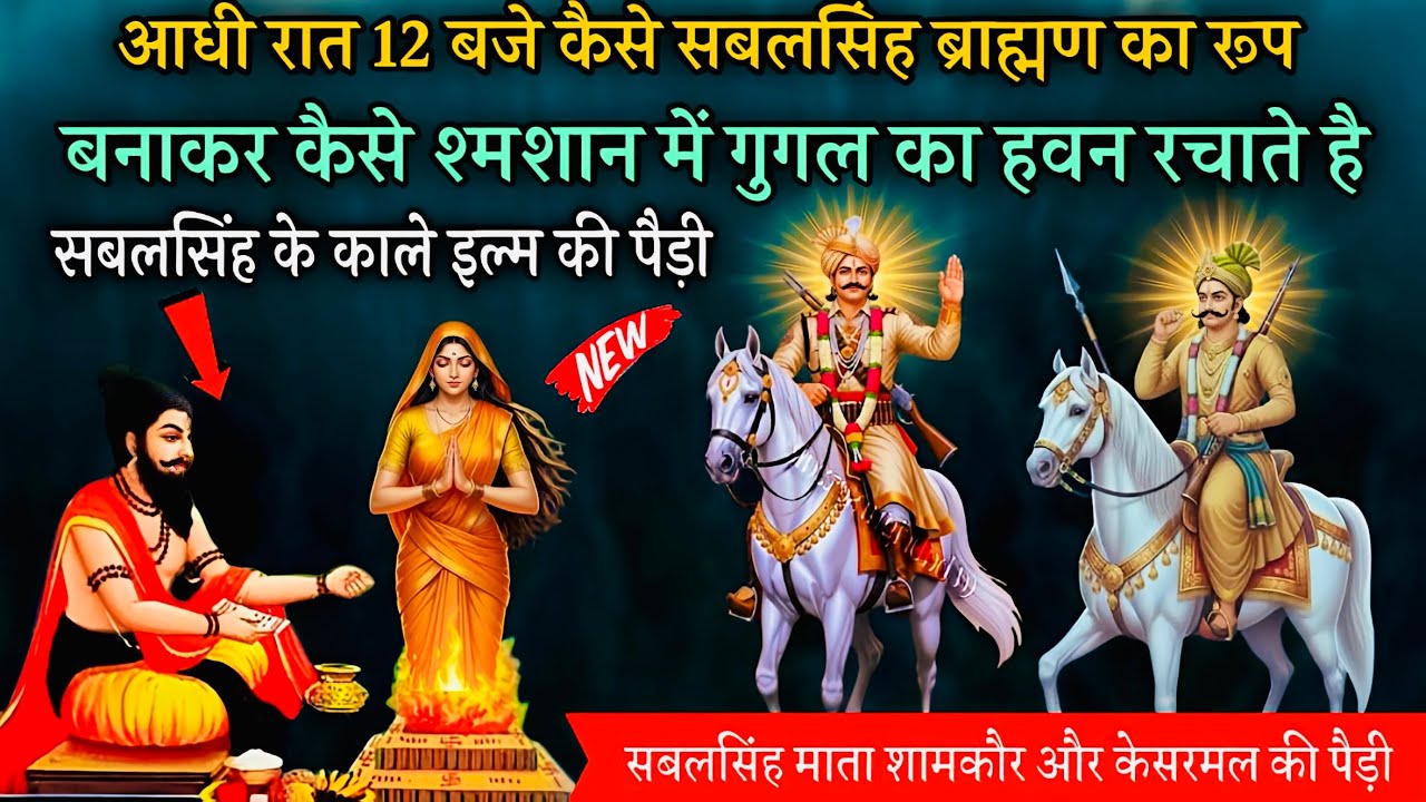 श्मशान में कैसे गुगल का हवन रचाते है सबलसिंह | सबलसिंह केसरमल और शामकौर की पैड़ी | Nitu Nath & Party