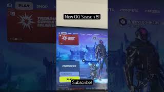 New OG Season 8! #shorts #fyp #fypシ #makemefamous #fortnite #fortniteog #og #newogseason #subscribe