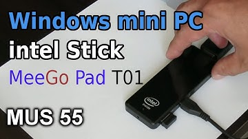 Windows Mini PC, Intel Stick - MeeGo Pad T01 (MUS 55)