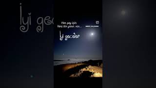 iyi geceler diliyorum 🌙🌹