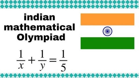 Indian Mathematical Olympiad Question| Number theory problem..