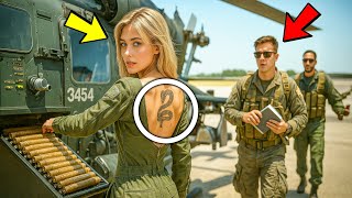 « Elle chargeait juste des obus Apache — quand le pilote a vu le tatouage classé et a figé »