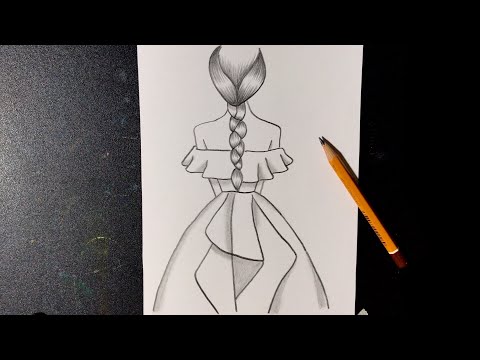 Video Hướng dẫn vẽ cô gái bằng bút chì đơn giản mà đẹp | how... - youtube