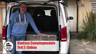 VanEssa Küchenmodul - Campingausbau für Ihren Mercedes Vito - VanEssa  mobilcamping