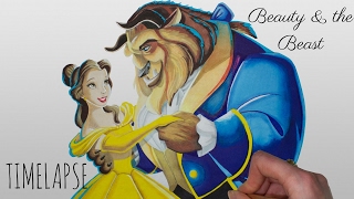 Speed Drawing Beauty & the Beast Speed Drawing Beauty & the Beast