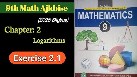 9th Class Math Chapter 2 Exercise 2.1 Ajk/Mirpur board New Syllabus 2025 | Full Solution in Urdu