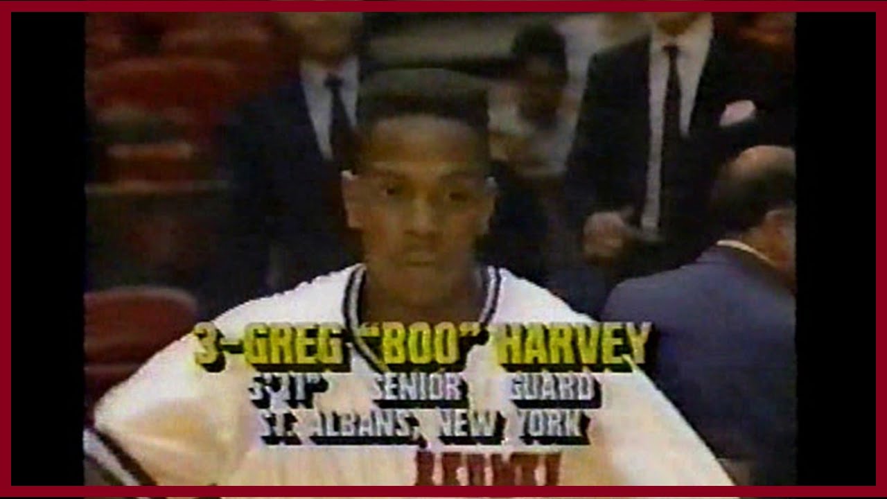 St. John's vs. DePaul 1989-90 Preseason NIT Semi-Final at Madison Square Garden 11/22/89