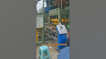 qt4-15 automatic hydaulic cement concrete hollow block making machine line for industrial business