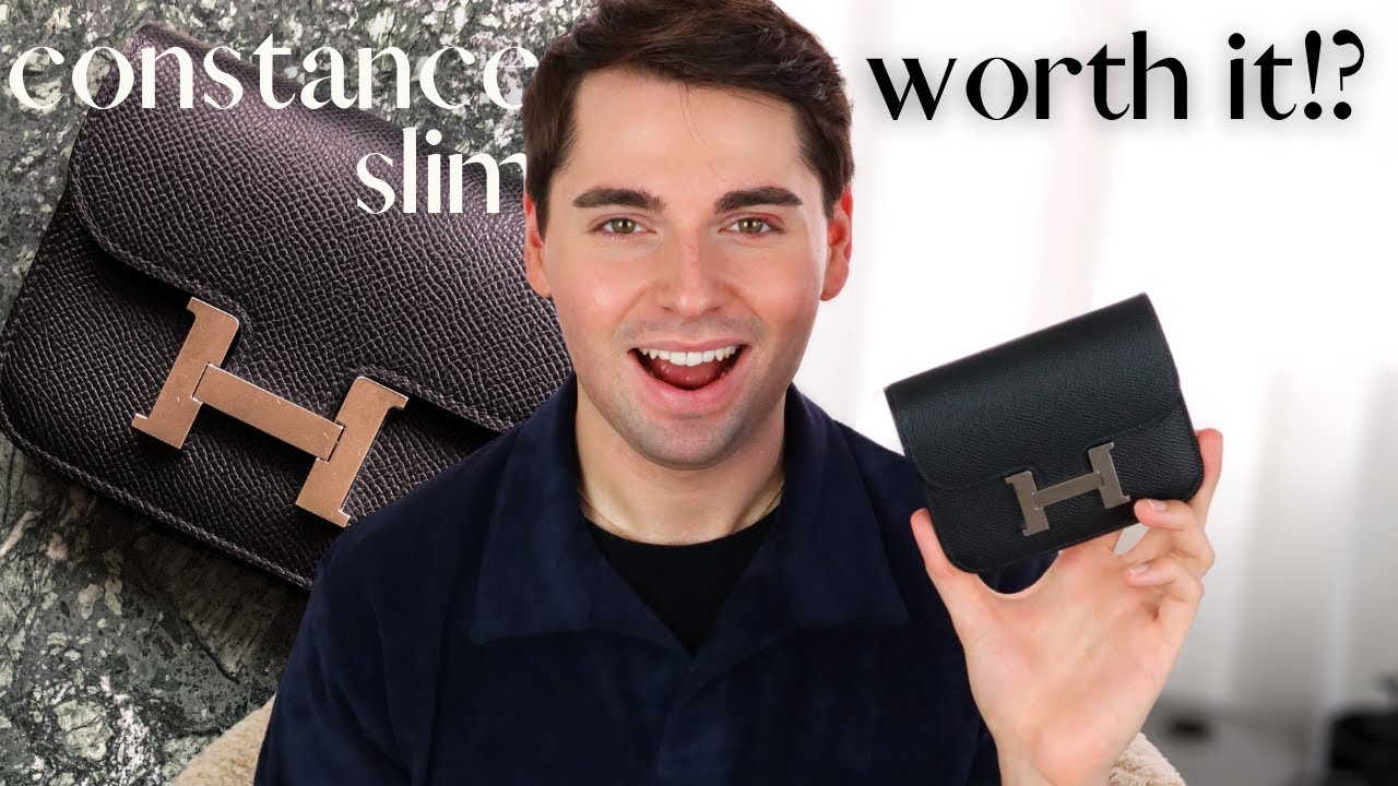 TINY CONSTANCE FOR $3,000!?, HERMES CONSTANCE SLIM REVIEW vs KELLY POCKET