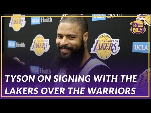 Lakers Interview: Tyson Chandler on Choosing The Lakers Over the Warriors