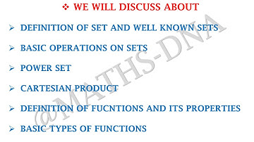 REAL ANALYSIS | L-1 | SETS & FUNCTIONS | CSIR-NET/JRF | SET | GATE | IITJAM | ALL PSC | M.Sc.| B.Sc.