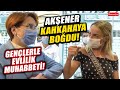 Meral Akşener gençleri kahkaya boğdu... Akşener'den güldüren evlilik muhabbeti!