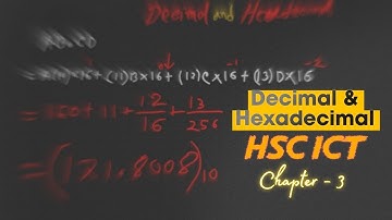BEST Way to Convert DECIMAL to HEX and HEX to DECIMAL | HSC ICT