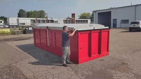 EnviroGuard Dual Open Roll Off Lid System