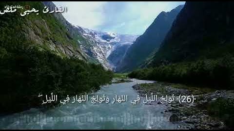 ما تيسر من سورة آل عمران ❤ مع القارئ يحيى ملص