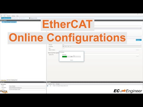 EC-Engineer Tutorial: Create/Modify an Online Configuration by Scanning a Local EtherCAT Network