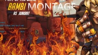 Overwatch Montage | Junkrat Fun by BAMBI 123 views 7 years ago 1 minute, 38 seconds