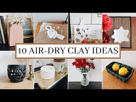 390 Best Air Dry Clay Crafts ideas