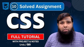 CSS Text Properties || CSS Tutorial by Shahid Naeem - Class 10.