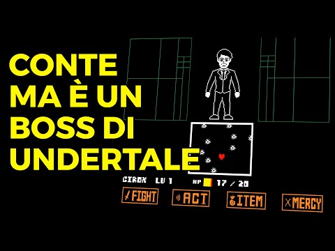 Giuseppe Conte ma è un boss di Undertale
