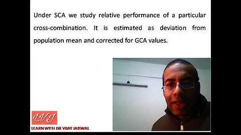 SPECIFIC COMBINING ABILITY ANIMAL GENETICS BREEDING HINDI