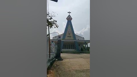 MẶT TIỀN NHÀ THỜ MỸ VÂN - GIÁO PHẬN PHÚ CƯỜNG