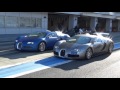 Bugatti Veyron 16 4 Bleu Centenaire Acceleration &amp; Sound