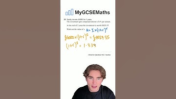 Compound Interest | GCSE Maths