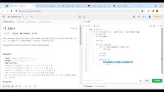 Leetcode 15. 3Sum #leetcode #dsa