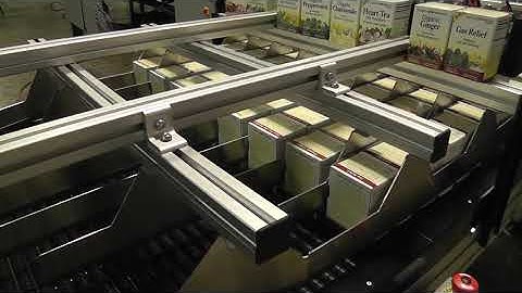 Shuttleworth Sorting and Laning Cartons of Tea | ProPac.com