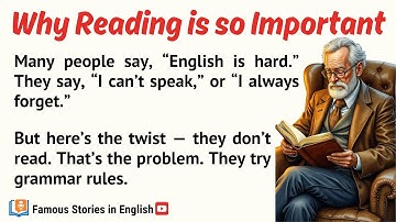 Why Reading is So Important || Improve Your English || Importance of Reading || Graded Reader