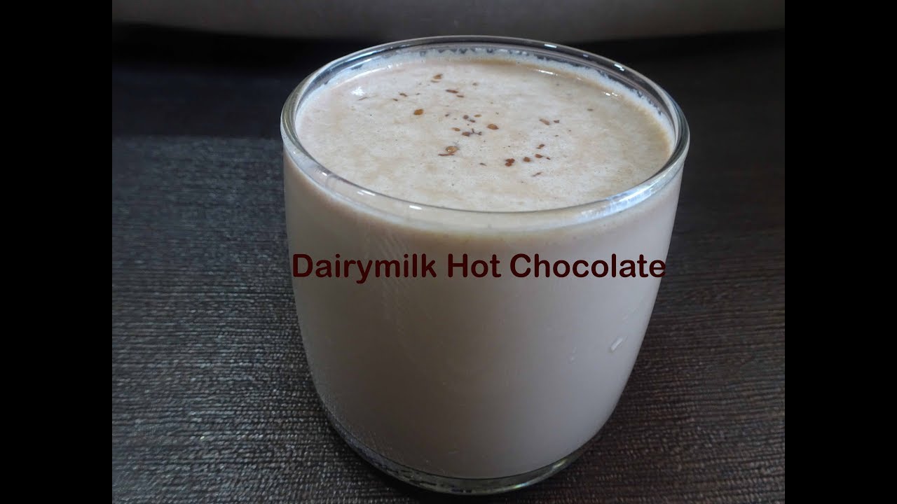 Dairymilk Hot Chocolate Chocolate Drink Kids Special Recipe YouTube