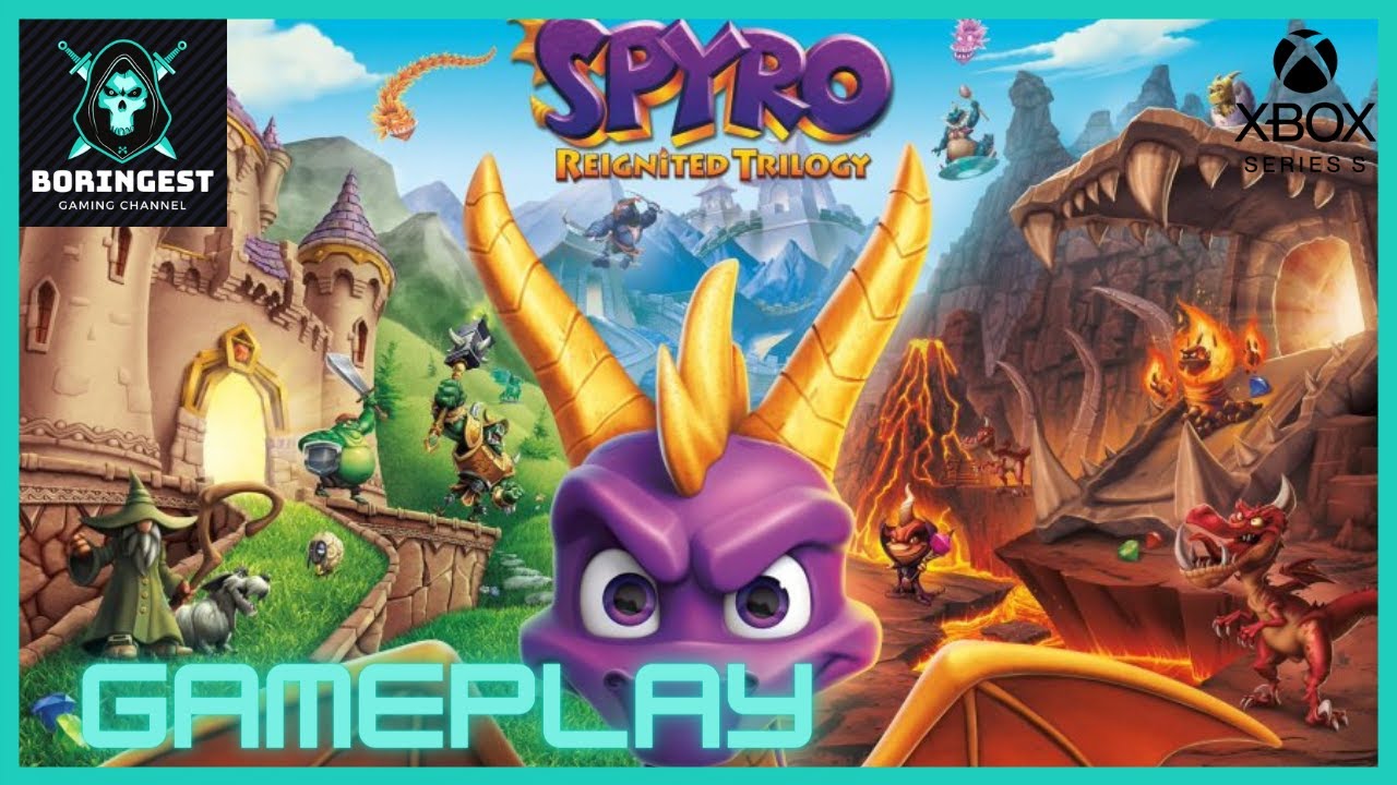 Spyro the Dragon (Spyro Reignited Trilogy): Xbox Series S Gameplay