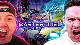 #1 DARK MAGICIAN vs BLUE-EYES - TeamSamuraiX1 vs @rhymestyle  - Yu-Gi-Oh Master Duel Gameplay!
