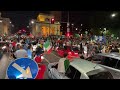 ايطاليا فرحة هستيرية للجماهير الايطالية مباشرة من ميلانوا