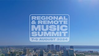 Regional Remote Music Summit 2024 Garramilladarwin