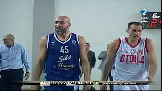 الدور 1/2 النهائي الرابع لبطولة تونس لكرة السلة - الشوط الثاني || النجم الساحلي / الإتحاد المنستيري