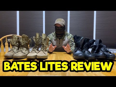 bates lights boots