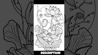 Stress Relief and Relaxation Coloring Image Pages | Calm Your Mind Through Art, shorts, 13OCT25
