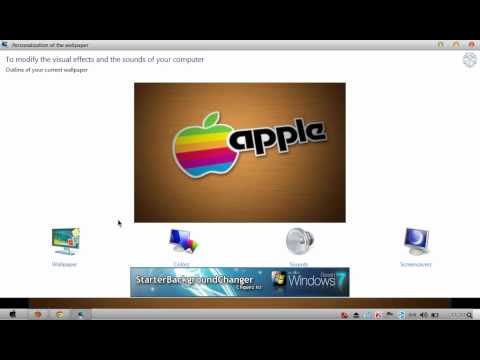 come cambiare lo sfondo del desktop su windows 7 starter