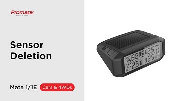 Sensor Deletion | Mata1 and Mata1E