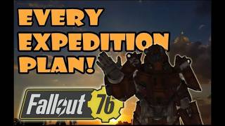 Fallout 76 REUPLOADED Every Expedition Plan As of June 2026