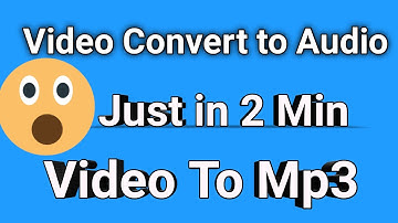 How Convert Video to mp3 With Full HD+ Audio Quality | Best Video and Audio Converter Apps Android