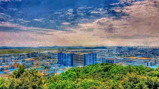 4K Banwol Industrial Complex Observatory Tour.ansan City South Korea 반월공단 전망대 투어.20.06.11