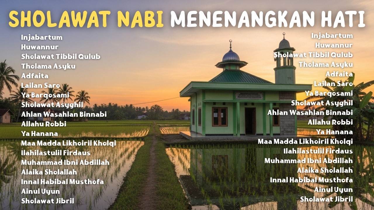 Injabartum, Huwannur | Sholawat Nabi Merdu Terbaru 🎧 | Bikin Hati Adem & Tenang