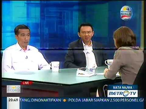 MATA NAJWA - Pertaruhan Jokowi vs Ahok