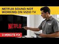 Netflix Sound Not Working on Vizio TV? (FIXED IN 5 MINUTES!)