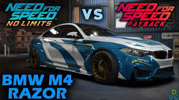 NFS No Limits vs NFS Payback - BMW M4 RAZOR